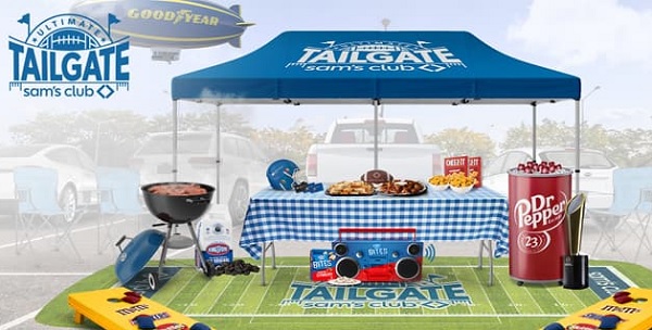 sams club ultimate tailgate microsite example