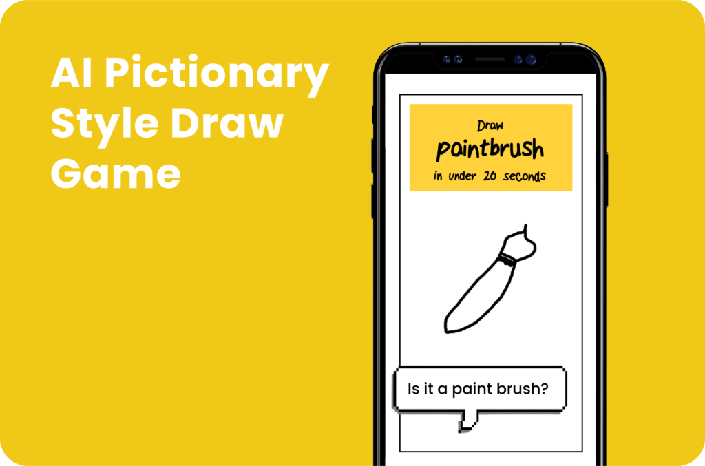AI drawing game enhancing user creativity and engagement.