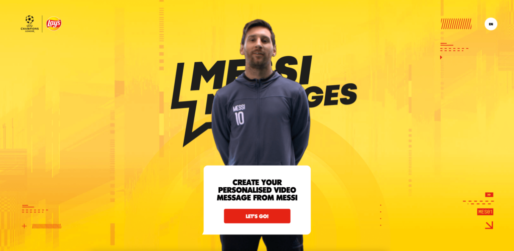 Frito Lay Messi ai chatbot