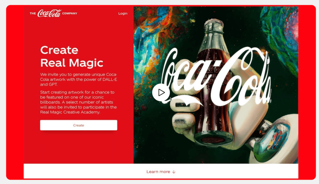 Coca Cola Ai Artwork