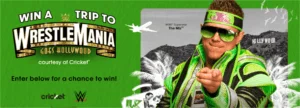 Wrestlemania and Cricket sweepstakes